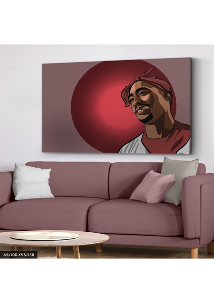 Tupac Shakur Kanvas - Canvas Tablo
