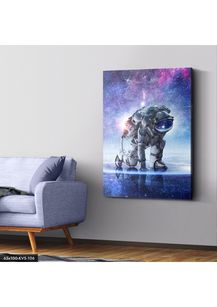 Astronot Kanvas - Canvas Tablo