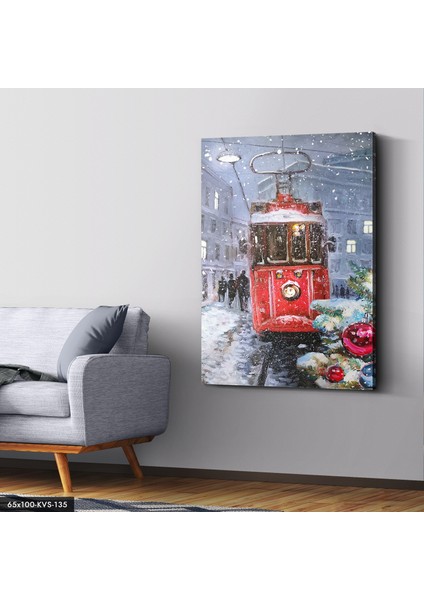 Tramvay Kanvas - Canvas Tablo