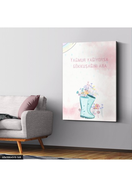 Motto Söz Kanvas - Canvas Tablo
