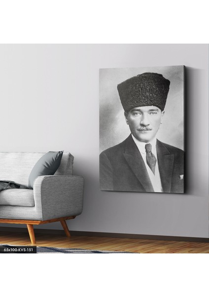 Mustafa Kemal Atatürk Kanvas - Canvas Tablo