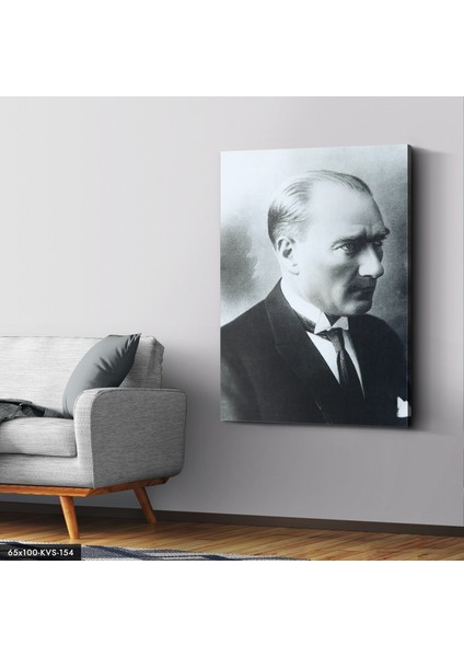 Mustafa Kemal Atatürk Kanvas - Canvas Tablo