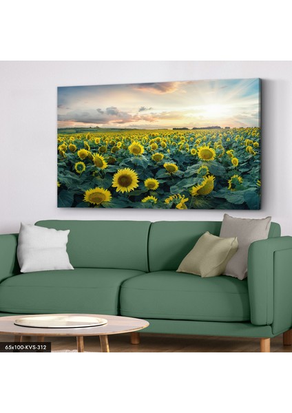 Ayçiçekleri Kanvas - Canvas Tablo