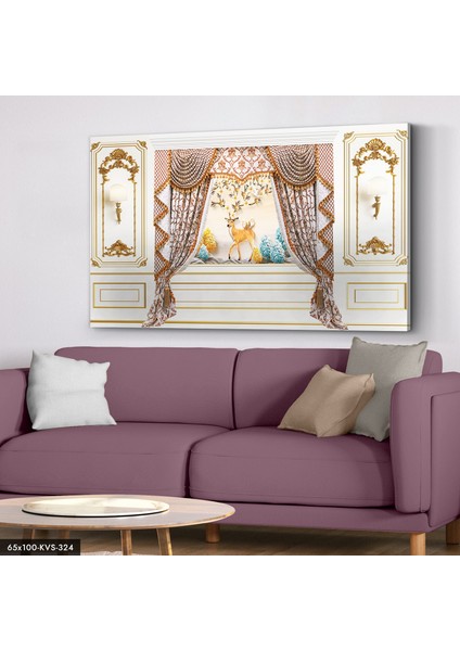 Geyik Kanvas - Canvas Tablo
