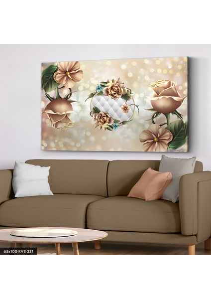 Çiçekler Kanvas - Canvas Tablo