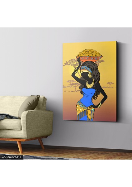 Geleneksel Kadınlar Kanvas - Canvas Tablo