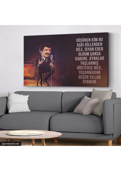 Müslüm Gürses Kanvas - Canvas Tablo