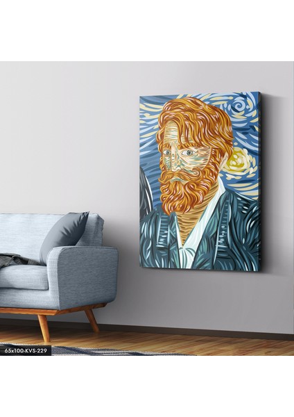 Kızıl Saçlı Adam Kanvas - Canvas Tablo
