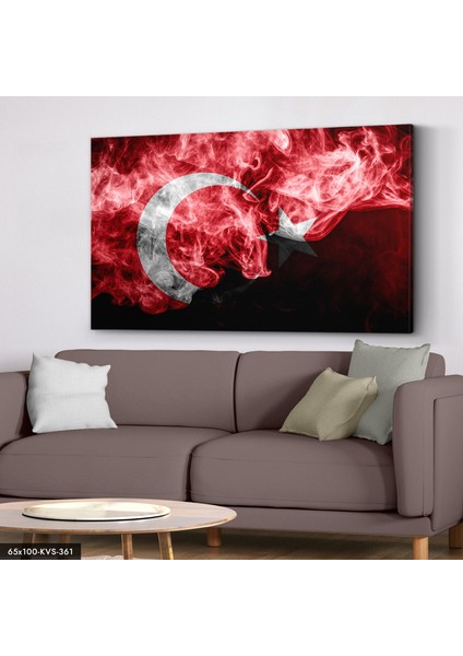 Türk Bayrağı Kanvas - Canvas Tablo