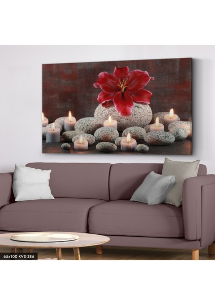 Orkide Mumlar Kanvas - Canvas Tablo