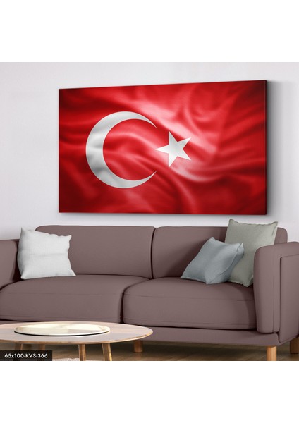 Türk Bayrağı Kanvas - Canvas Tablo