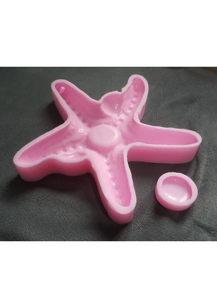 24cm Deniz Yıldızı Askı Silikon Kalıp K-736 fiyatları