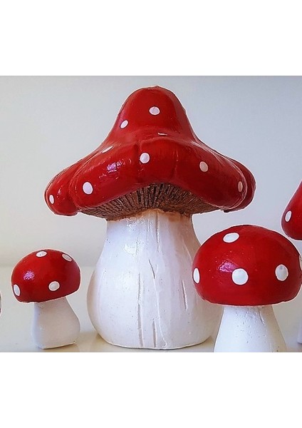 3 Boyutlu 8,8cm Mantar Silikon Kalıp K-685 modelleri