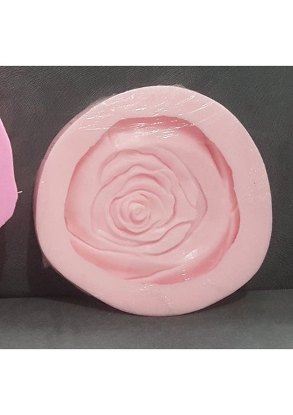 3 Boyutlu 19cm Tabak Gül Çiçek Kabartma Silikon Kalıp K-690 modelleri