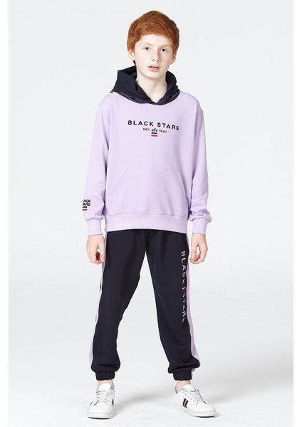 Erkek Çocuk Nakış Detaylı Eşofman Takımı modelleri