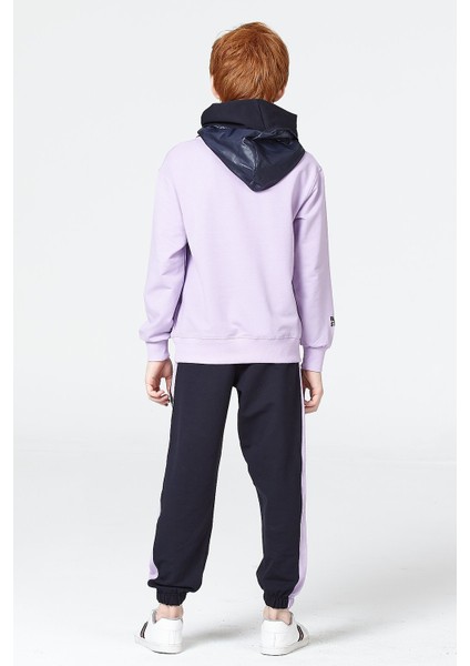 Erkek Çocuk Nakış Detaylı Eşofman Takımı fırsatları