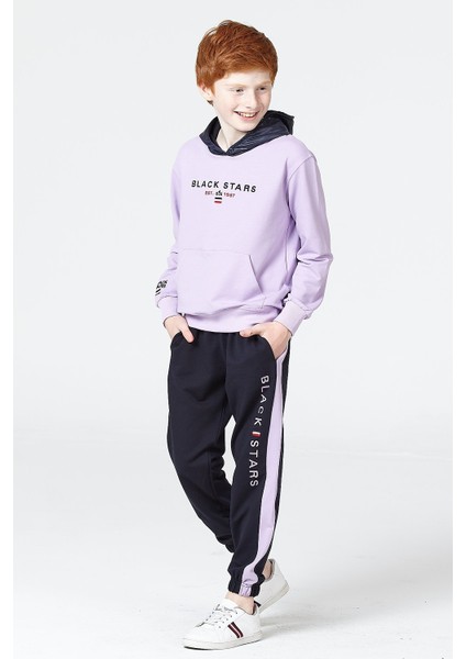 Erkek Çocuk Nakış Detaylı Eşofman Takımı indirimleri