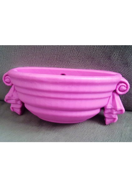 Duvar Saksısı Dekor Saksı Silikon Kalıp K-623