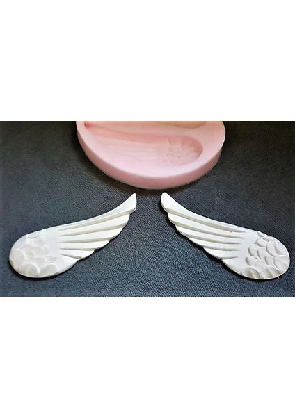 Çift Kanat, Kuş Kanadı Pano Süsü Magnet Silikon Kalıp K-606 indirimleri
