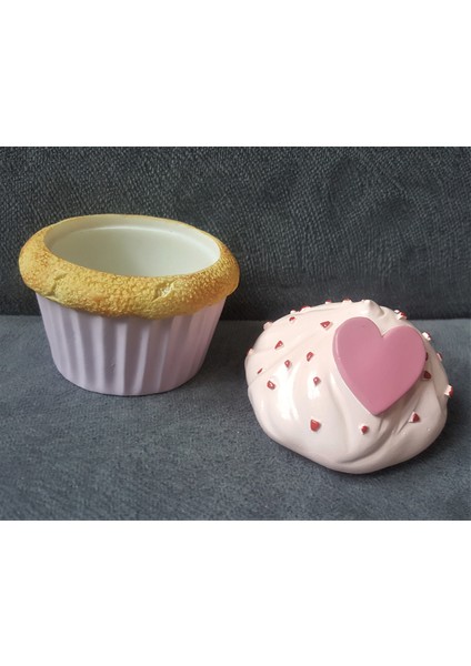 Kalpli Cupcake Kutu Silikon Kalıp K-348 fırsatları