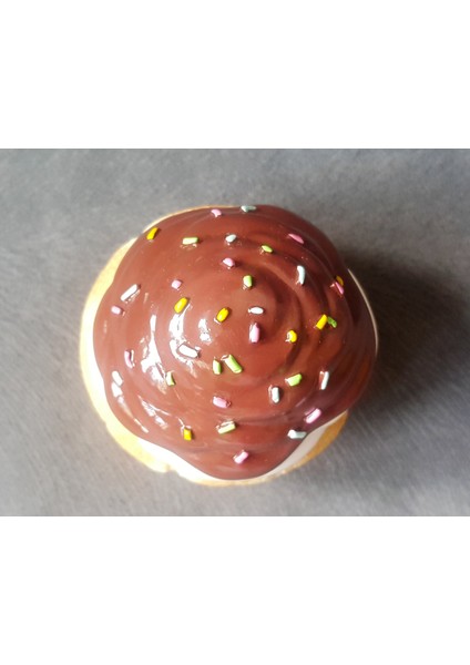 Şekerleme Dekorlu Cupcake Kutu Şantiyi Silikon Kalıp K-349, Polyester Taş Tozu Alçı Kalıbı fırsatları