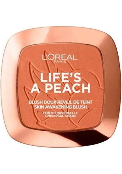 L'Oréal Paris Loreal Paris Allık - Skin Awakening Blush 01 Life's A Peach 3600523560813