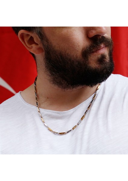 Sezonun Trendi 316L Çelik Kolye TB9621