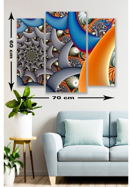 3 Parça Model Stil Mdf Duvar Tablosu fiyatları