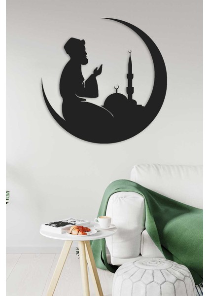 1 Parça Dua Eden Erkek Camii Islami Dini Duvar Tablosu