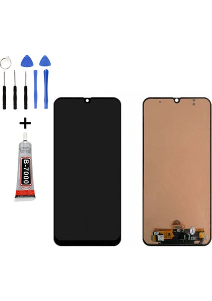 Samsung M31 M315 LCD Ekran Dokunmatik + Tamir Seti Siyah