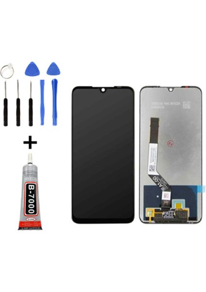 Xiaomi Redmi Note 7 LCD Ekran Dokunmatik + Tamir Seti Beyaz