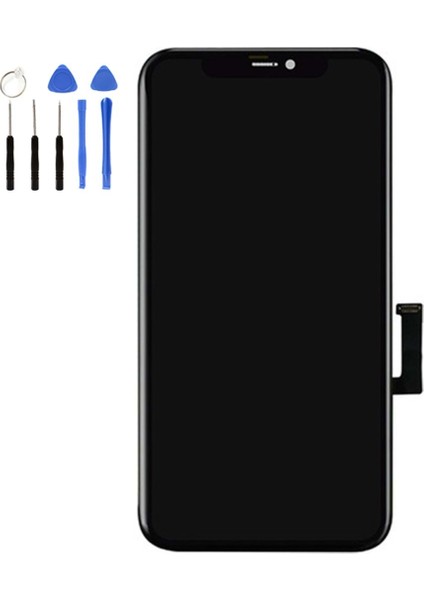 IPhone 11 LCD Ekran Dokunmatik + Tamir Seti Siyah