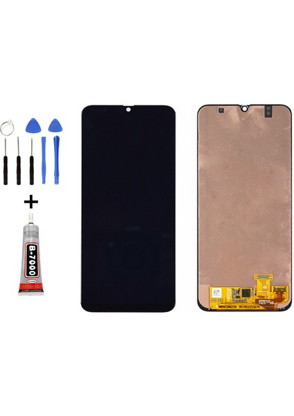 Realme 5 Pro LCD Ekran Dokunmatik + Tamir Seti Siyah