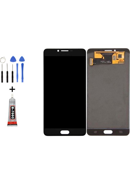 Samsung C9 Pro C9000 LCD Ekran Dokunmatik + Tamir Seti Beyaz