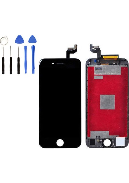 IPhone 6s LCD Ekran Dokunmatik + Tamir Seti Siyah