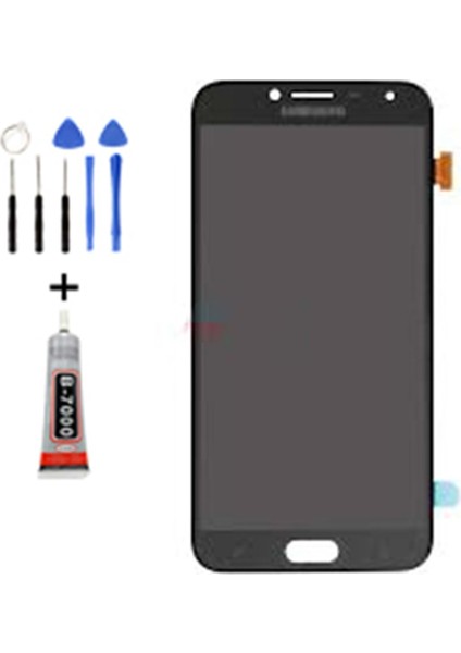 Samsung J4 J400 LCD Ekran Dokunmatik + Tamir Seti Mavi