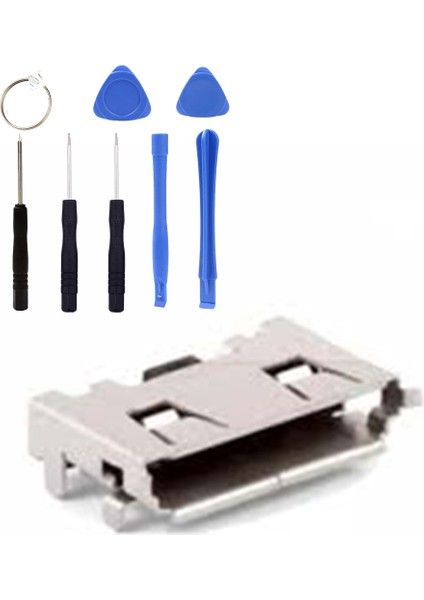 Samsung J8 J810 Uyumlu Sarj Soketi + Tamir Seti