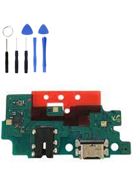 Telefon Kulübesi Samsung A20 A205 Şarj Soketi Bordu + Tamir Seti