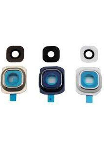 Samsung S6 Edge G925 Uyumlu Kamera Camı Lens