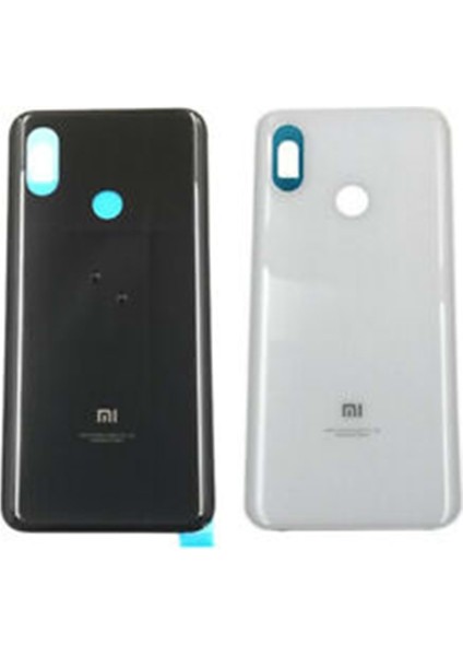 Xiaomi Mi 8 Arka Kapak Batarya Pil Kapağı Beyaz