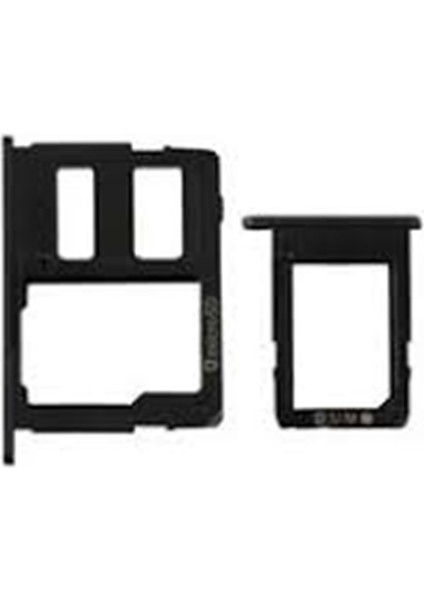 Samsung J7 Prime G610 Uyumlu Sim Kapağı Tepsisi Mavi