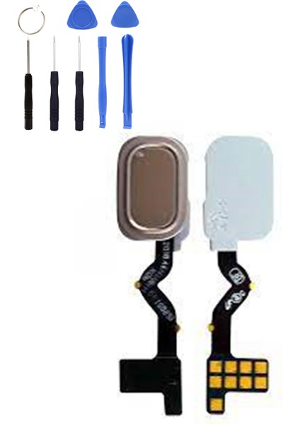 Samsung Note 9 N960 Uyumlu Home Tuş Bordu + Tamir Seti Siyah