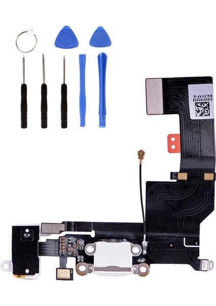 Iphone 5 Se Uyumlu Şarj Soketi Beyaz Tamir Seti Yanında!!
