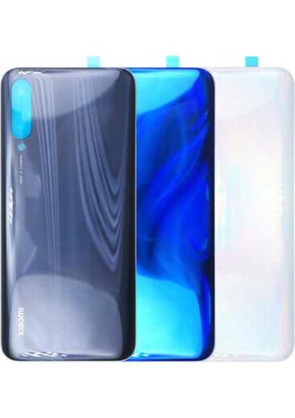 Xiaomi Mi A3 Arka Kapak Batarya Pil Kapağı Siyah