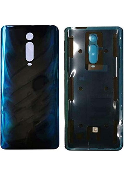 Xiaomi Mi 9t Arka Kapak Batarya Pil Kapağı Gümüş
