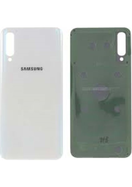 Samsung A50 A505 Arka Kapak Batarya Pil Kapağı Gümüş