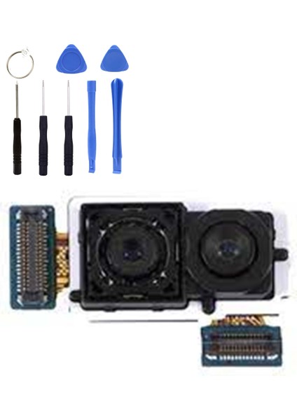 Samsung A20 A205 Uyumlu Arka Kamera + Tamir Seti
