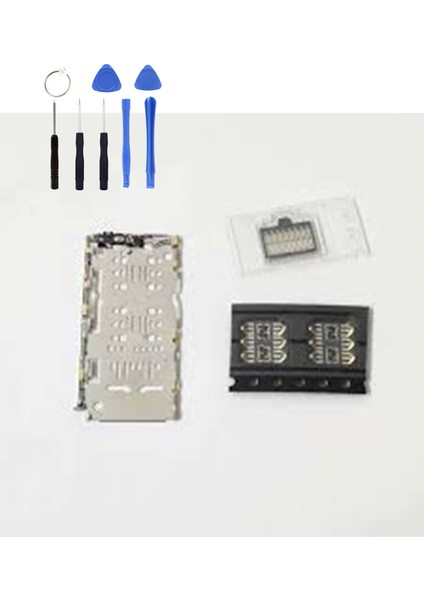 Samsung A6 Plus A605 Uyumlu Sim Yuvası + Tamir Seti