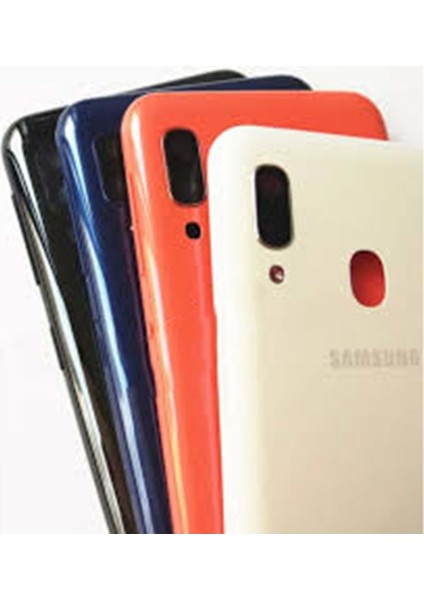 Samsung A10 A105 Arka Kapak Batarya Pil Kapağı Siyah