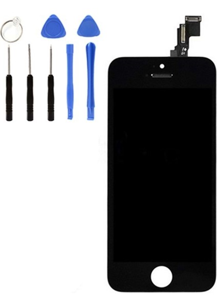 IPhone 5c LCD Ekran Dokunmatik + Tamir Seti Beyaz